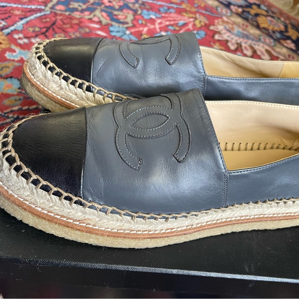 Chanel espadrille size 40
